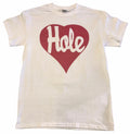Hole White T-Shirt